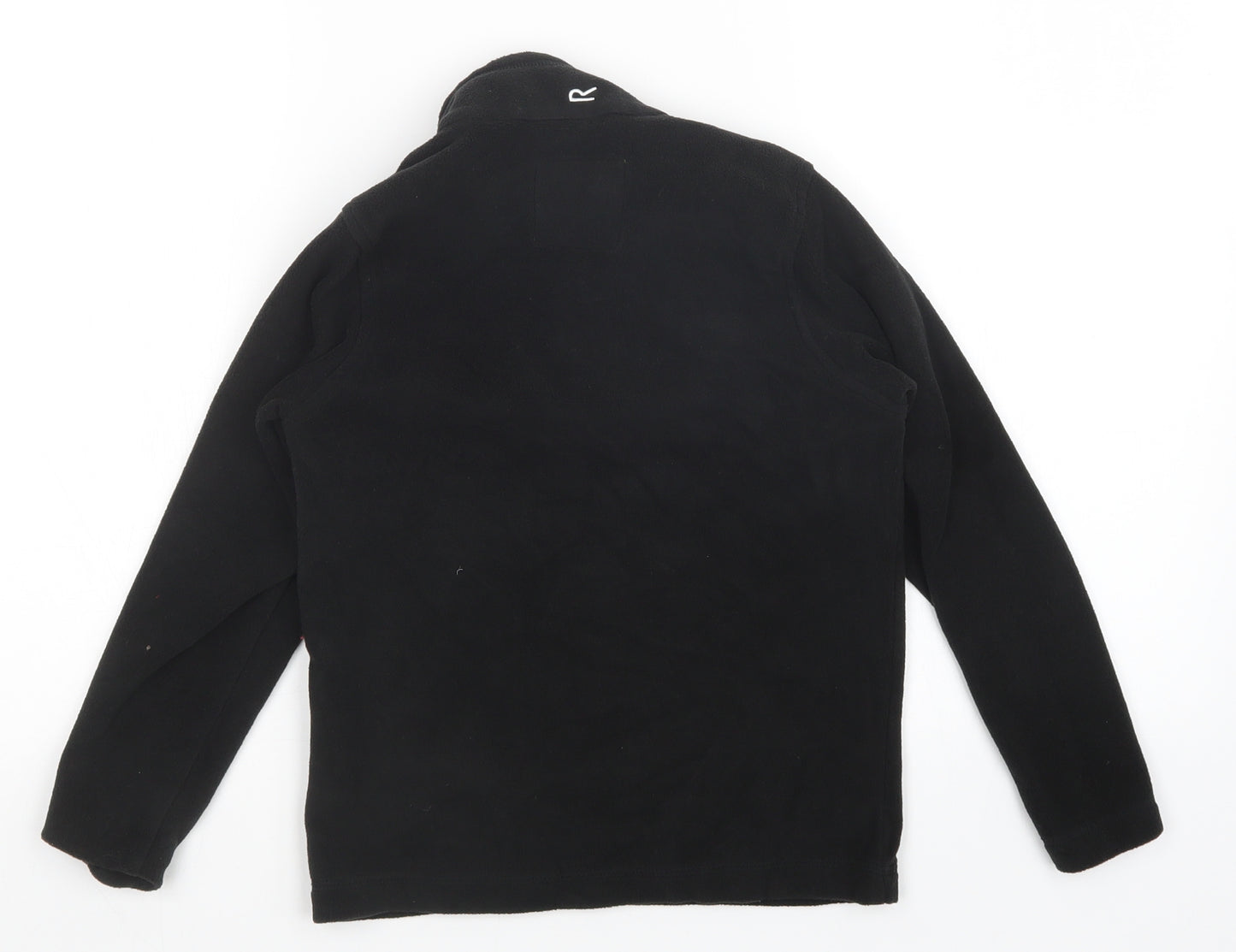 Regatta Boys Black  Fleece Pullover Sweatshirt Size 9-10 Years