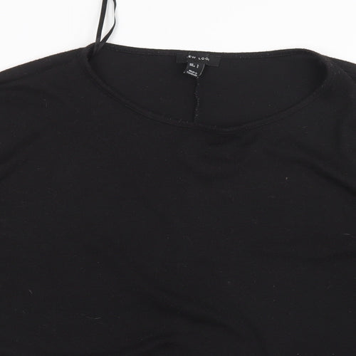 New Look Womens Black   Pullover Jumper Size L