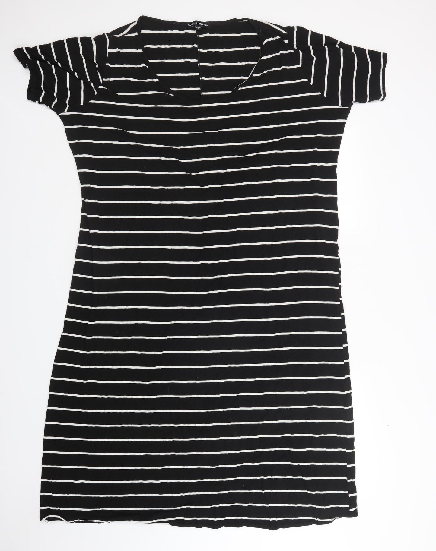 capsule Womens Multicoloured Striped  T-Shirt Dress