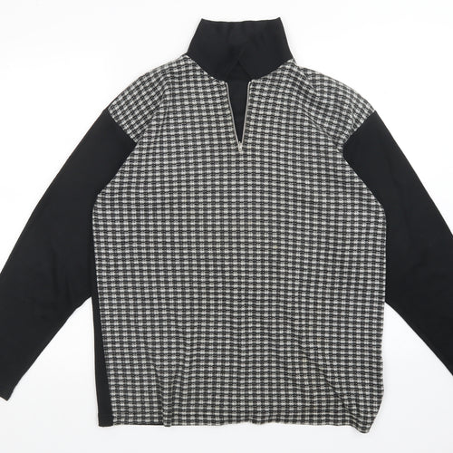 Avanti Womens Multicoloured Check  Pullover Sweatshirt