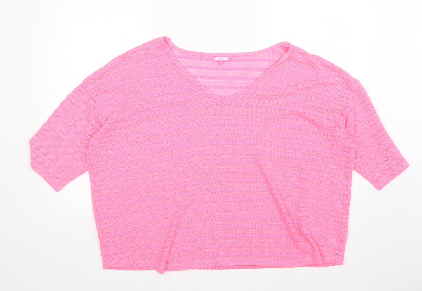 NEXT Womens Pink   Pullover Jumper Size 20