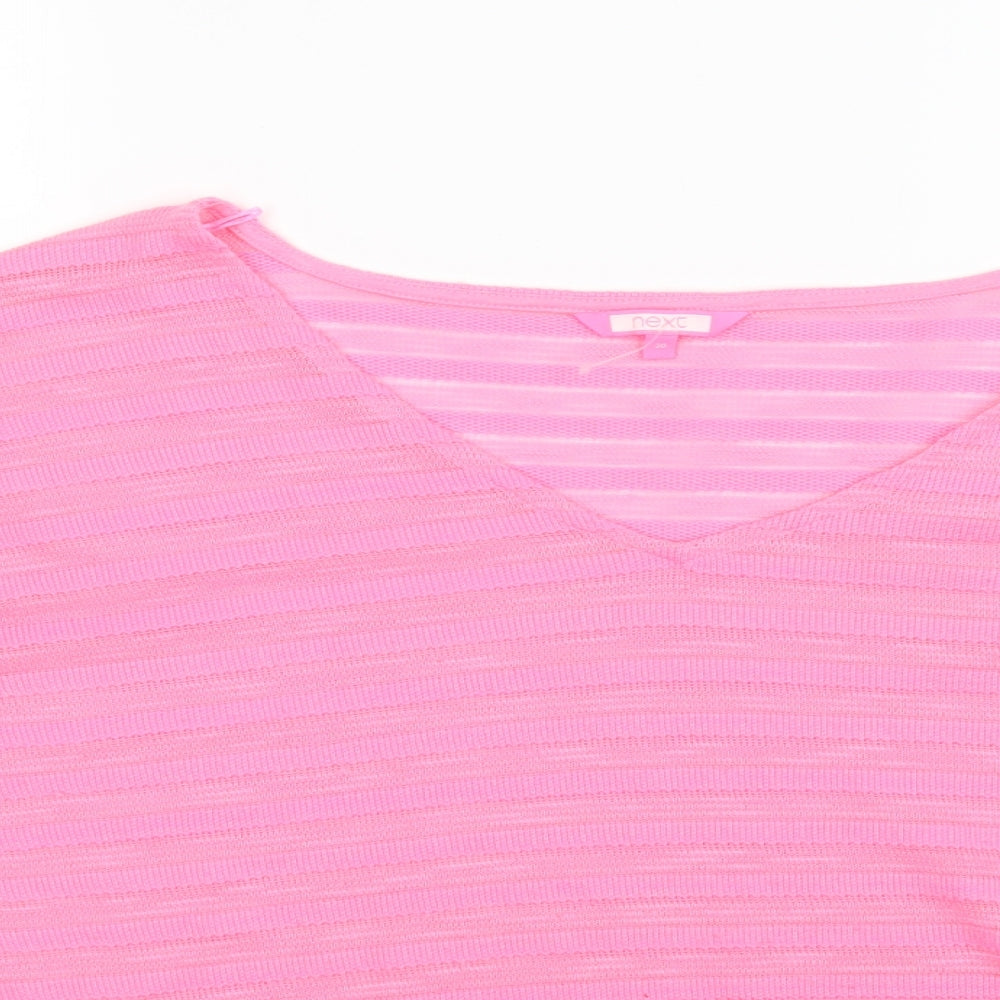 NEXT Womens Pink   Pullover Jumper Size 20
