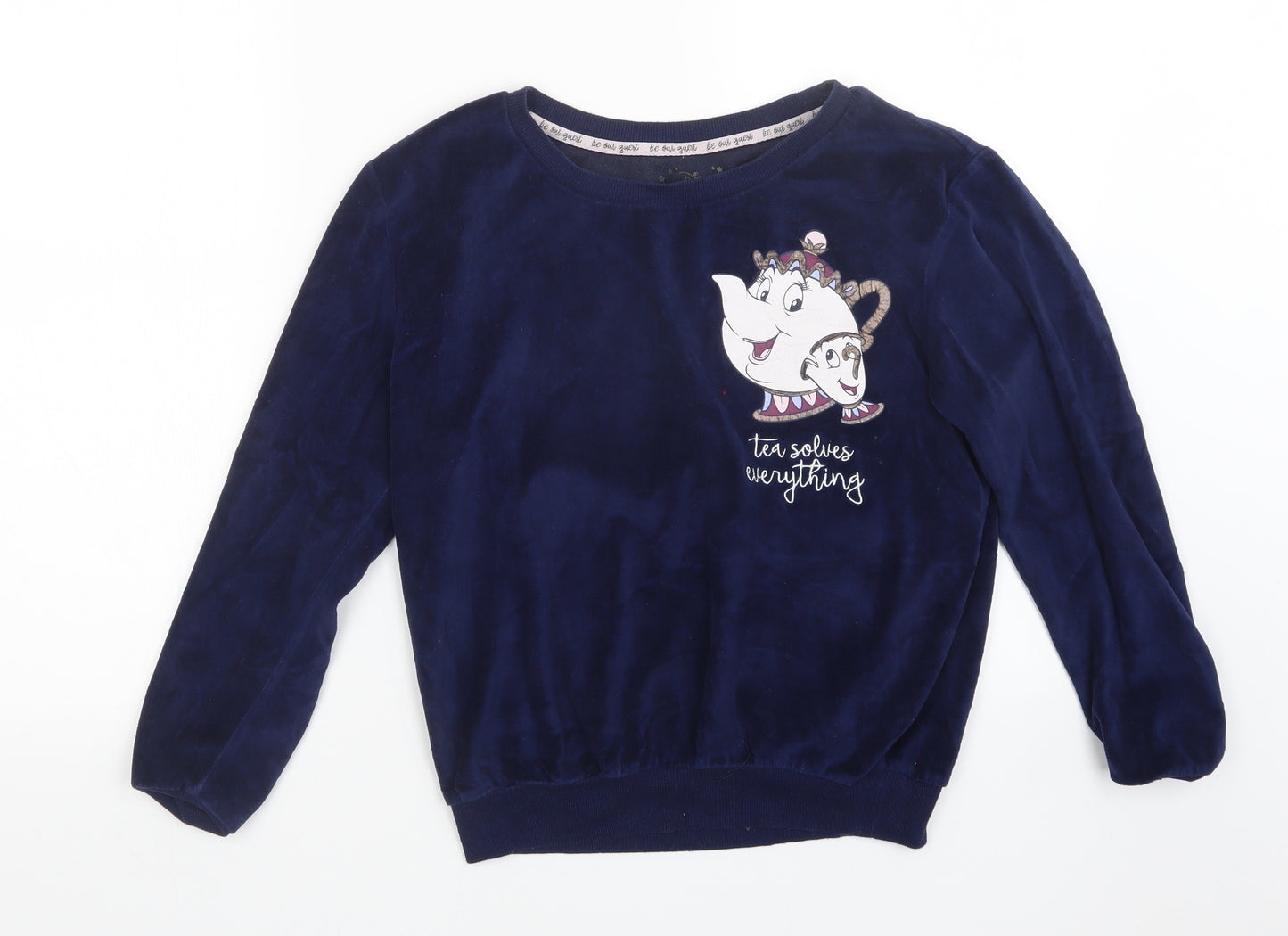 Love To Lounge Womens Blue   Top Pyjama Top Size S