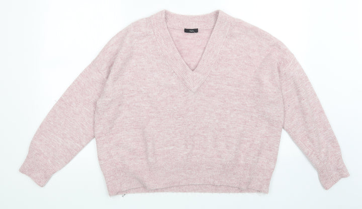 M&Co Womens Pink Pullover Jumper Size 18