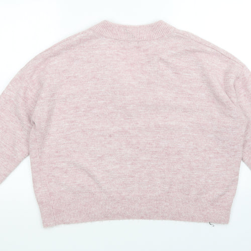 M&Co Womens Pink   Pullover Jumper Size 18