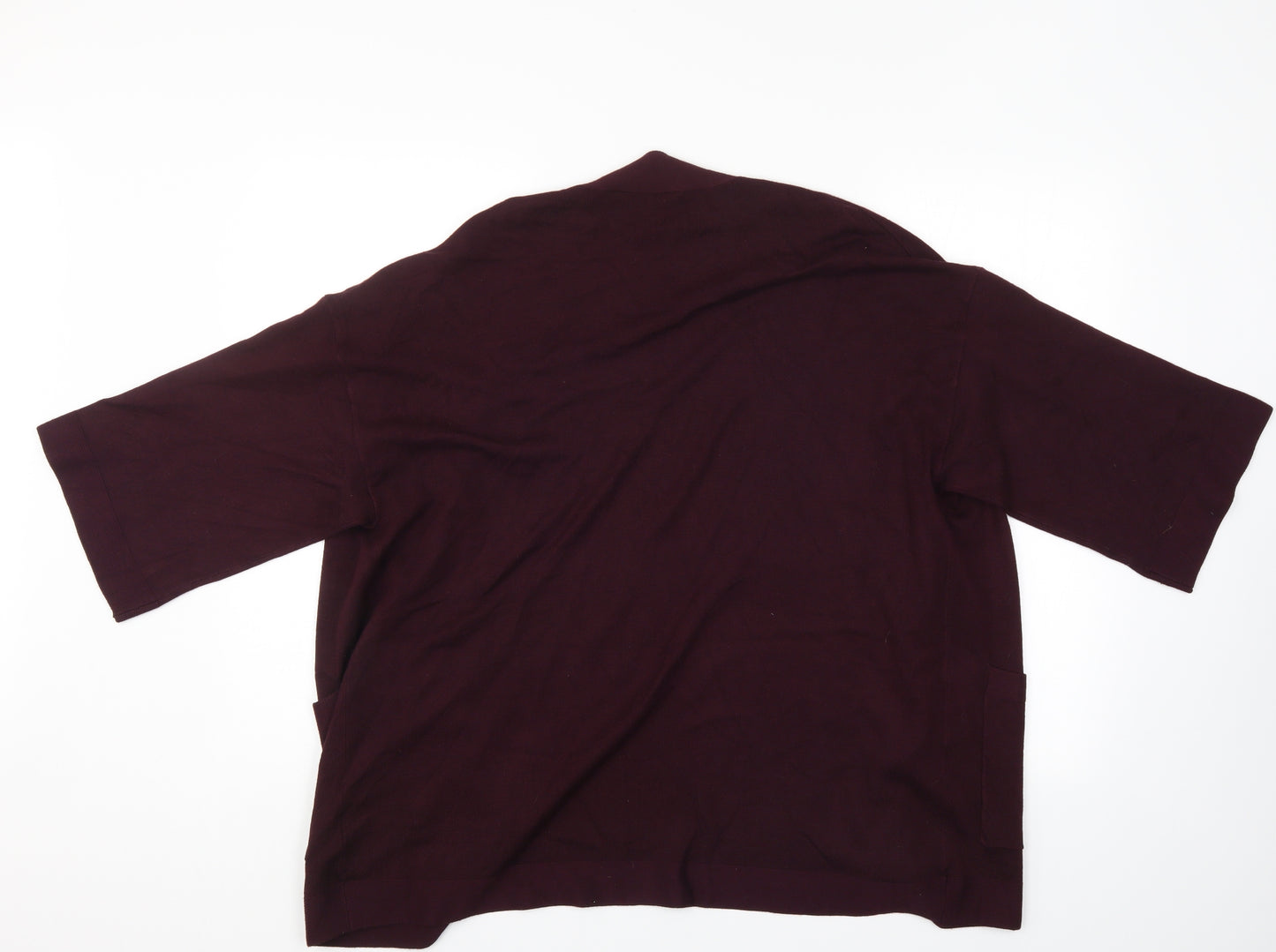 Dorothy Perkins Womens Purple   Cardigan Jumper Size 12