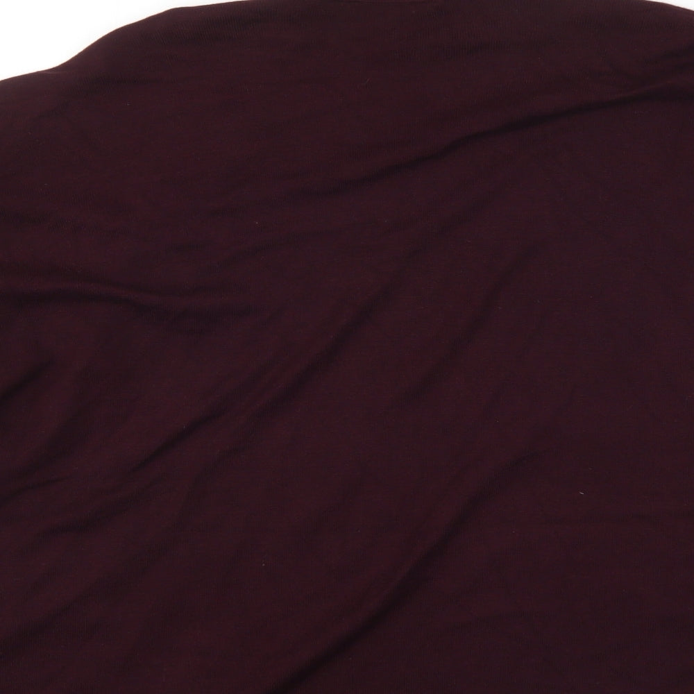 Dorothy Perkins Womens Purple   Cardigan Jumper Size 12
