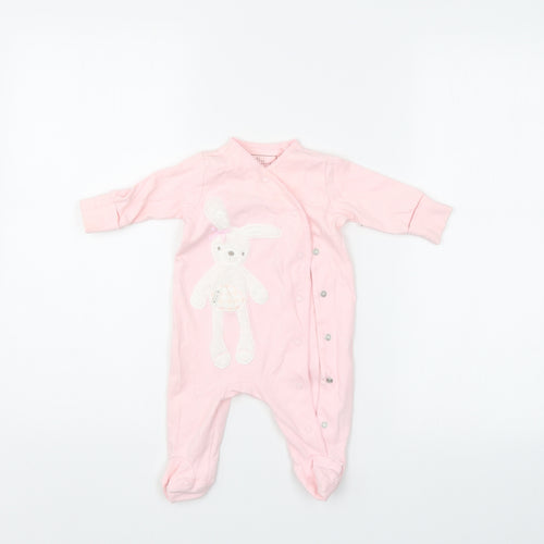 NEXT Girls Pink   Babygrow One-Piece Size 0-3 Months