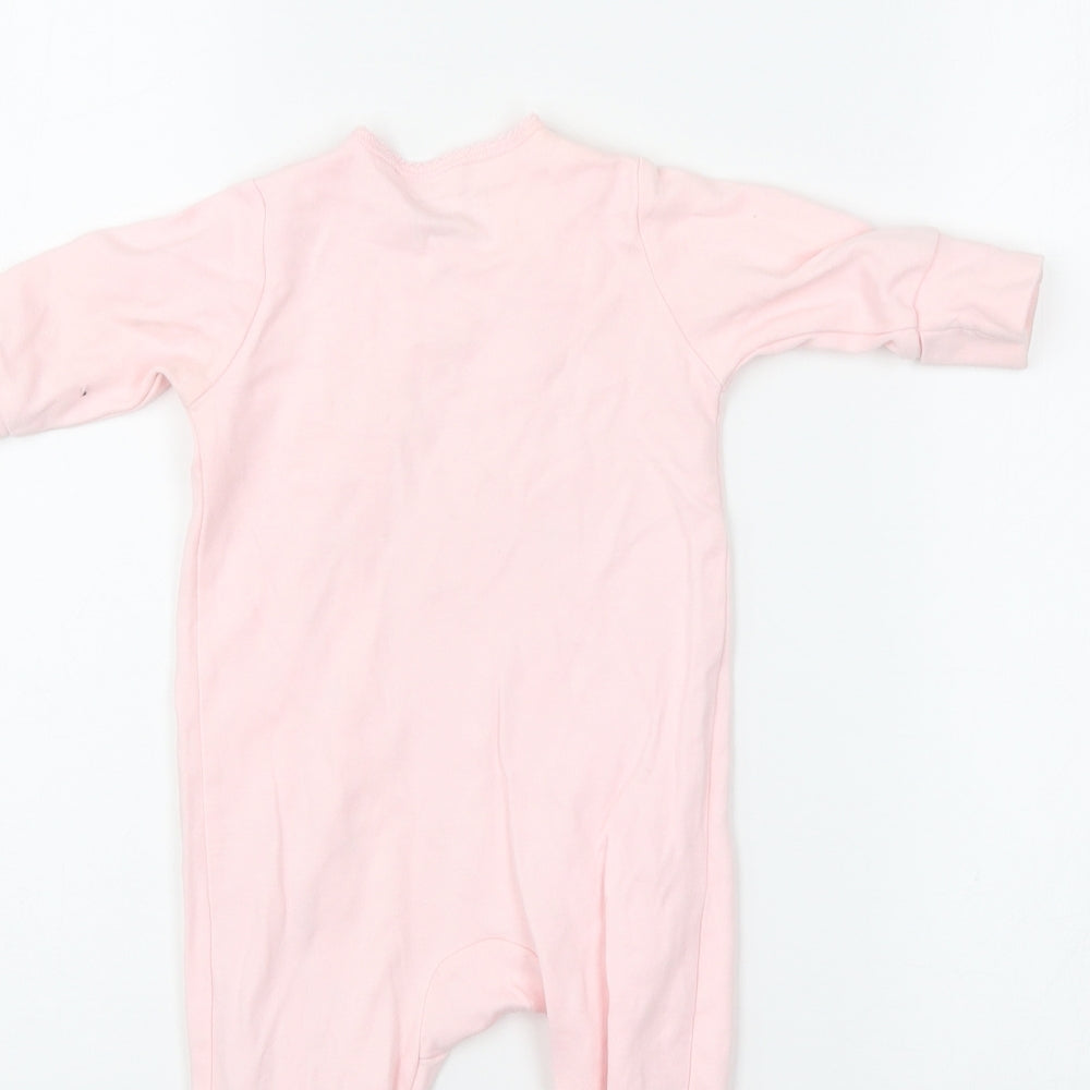 NEXT Girls Pink   Babygrow One-Piece Size 0-3 Months