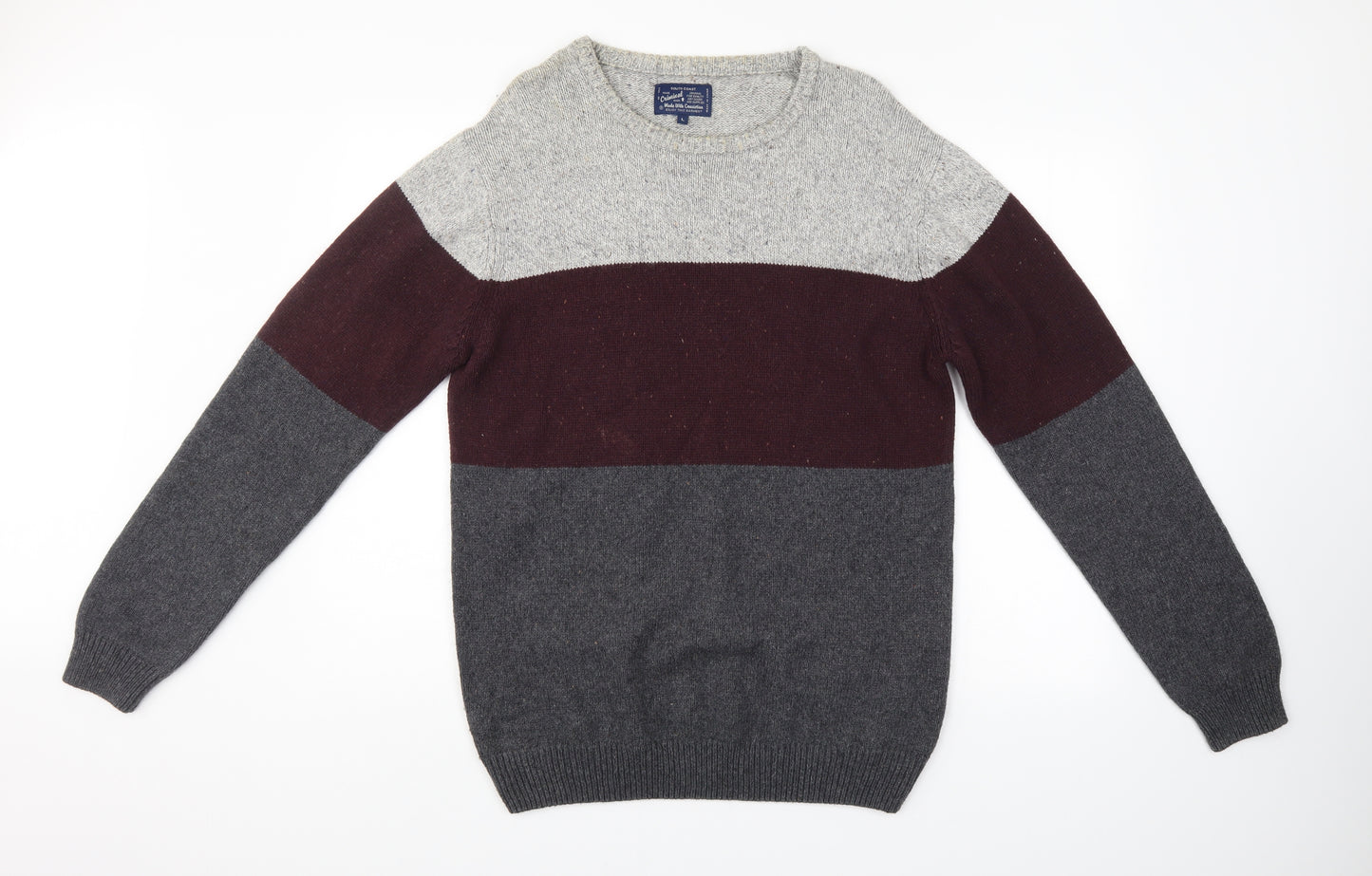south coast criminal Mens Multicoloured   Pullover Jumper Size L