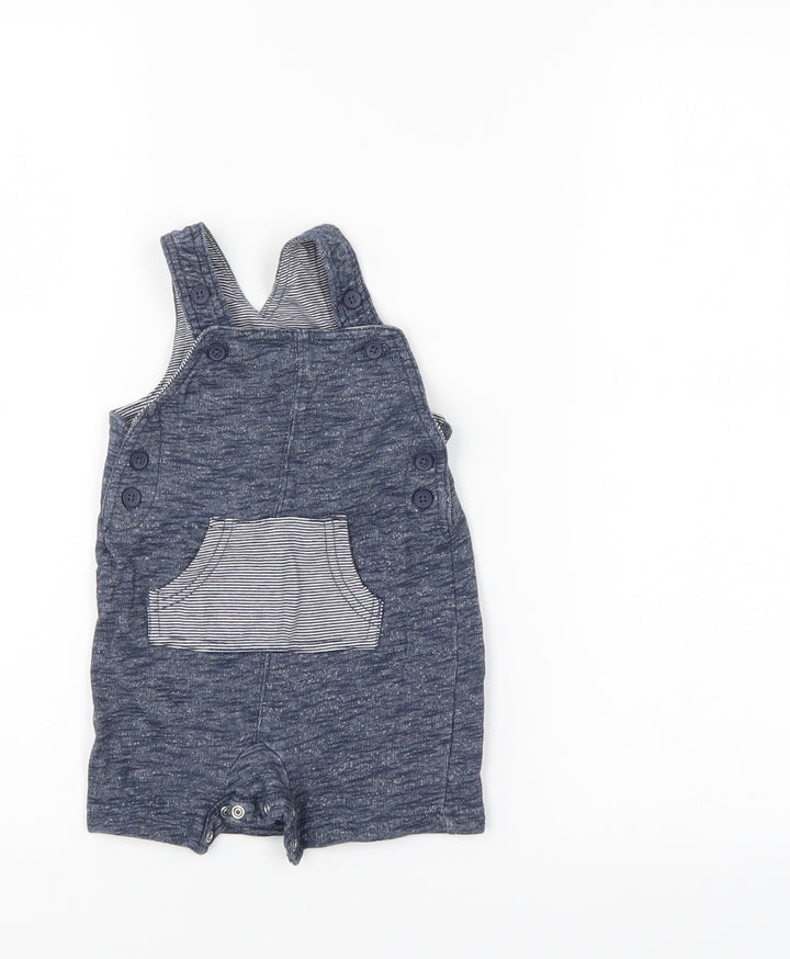 George Boys Blue   Dungaree One-Piece Size 3-6 Months