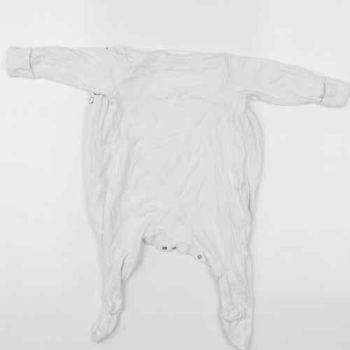 TU Baby White   Babygrow One-Piece Size 3-6 Months