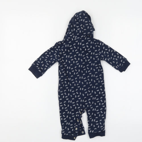 F&F Baby Blue   Babygrow One-Piece Size 6-9 Months