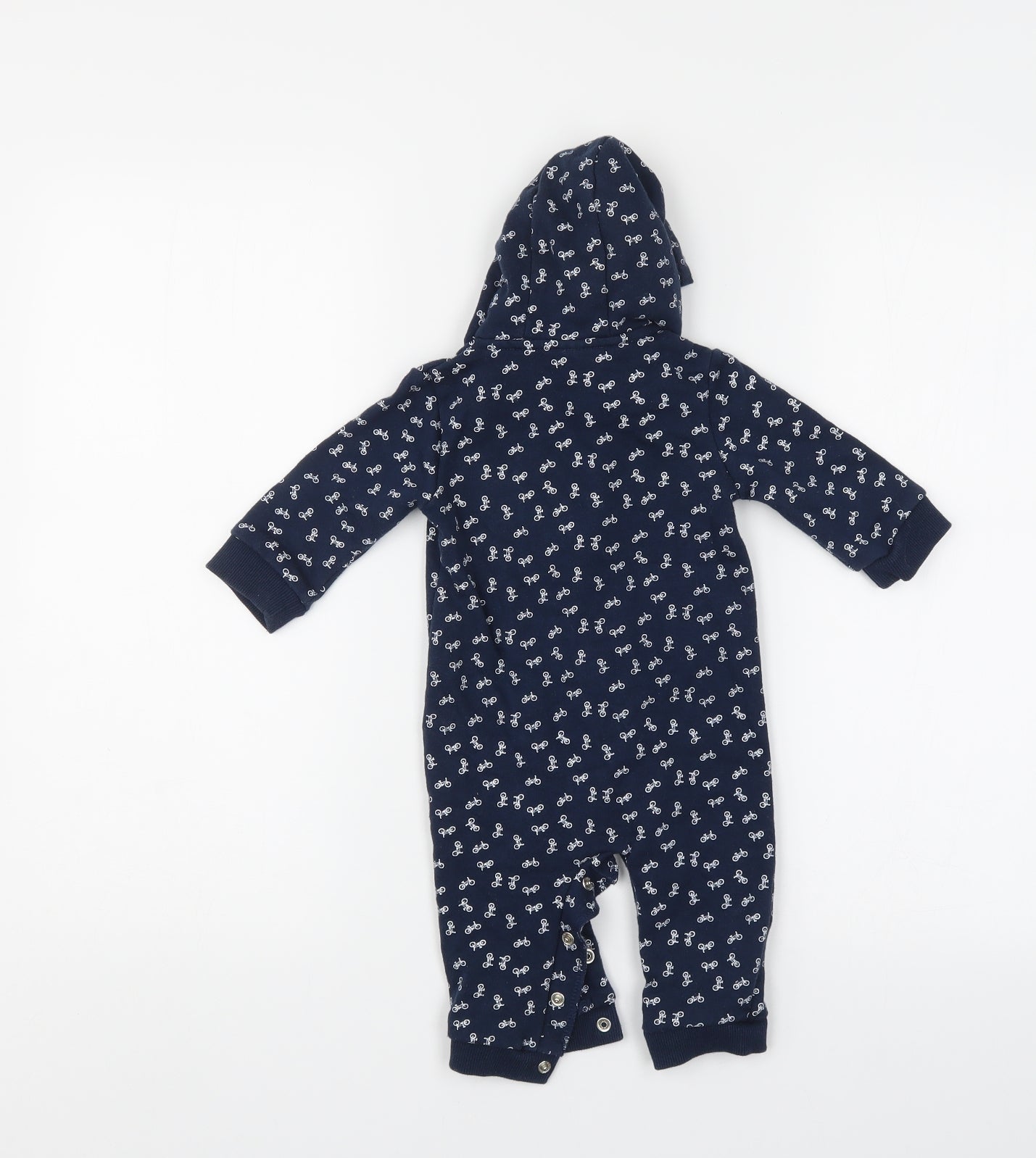 F&F Baby Blue   Babygrow One-Piece Size 6-9 Months