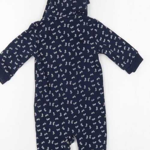 F&F Baby Blue   Babygrow One-Piece Size 6-9 Months