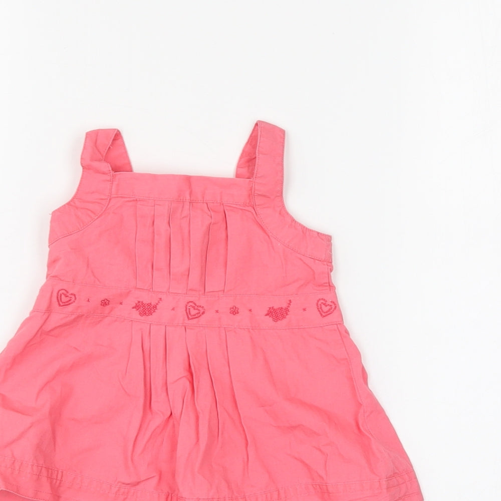 Little Rocha Girls Pink   Tank Dress  Size 0-3 Months