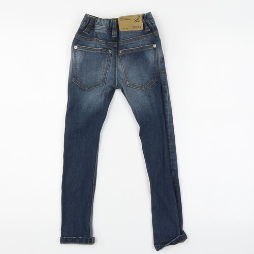 NEXT Girls Blue  Denim Skinny Jeans Size 6 Years