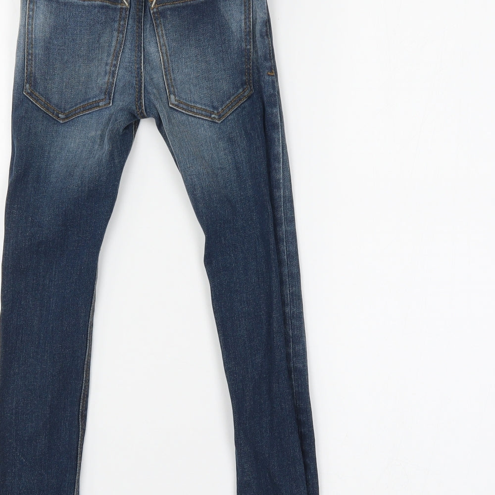 NEXT Girls Blue  Denim Skinny Jeans Size 6 Years