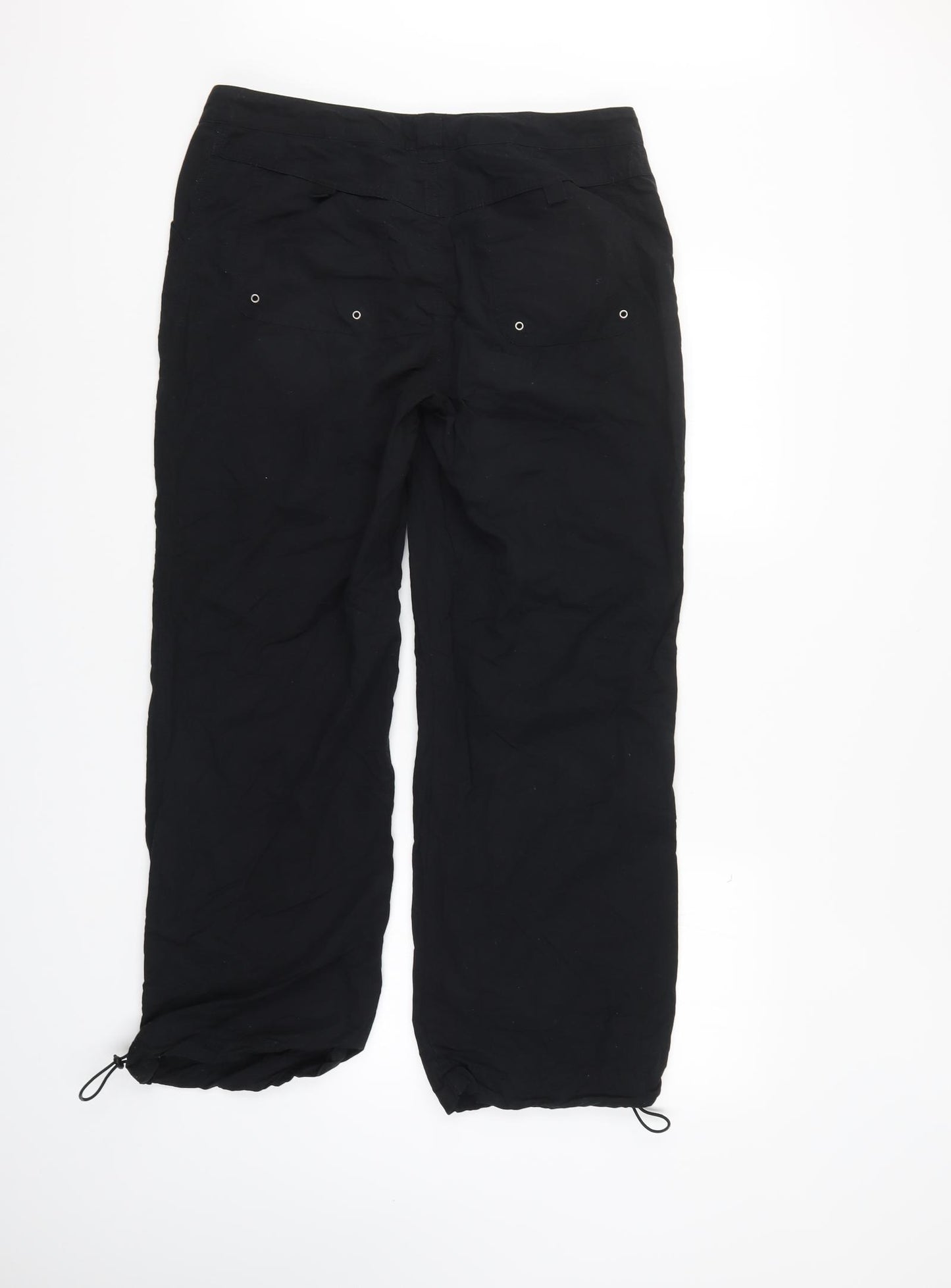 NEXT Womens Black   Trousers  Size 14 L28 in