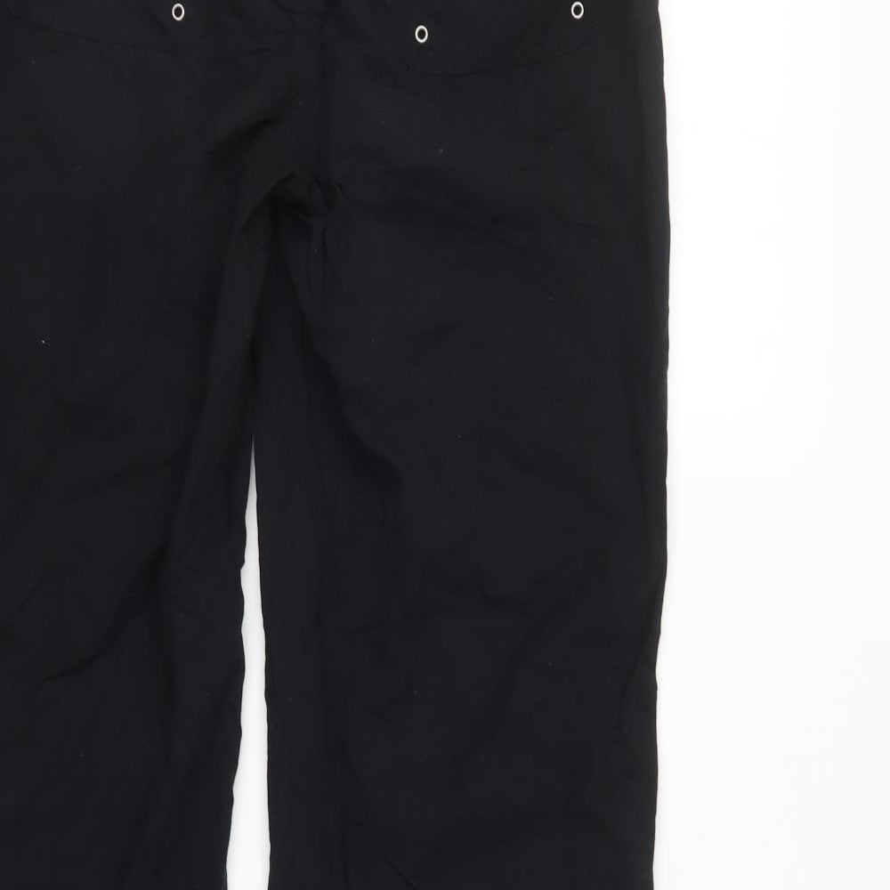 NEXT Womens Black   Trousers  Size 14 L28 in