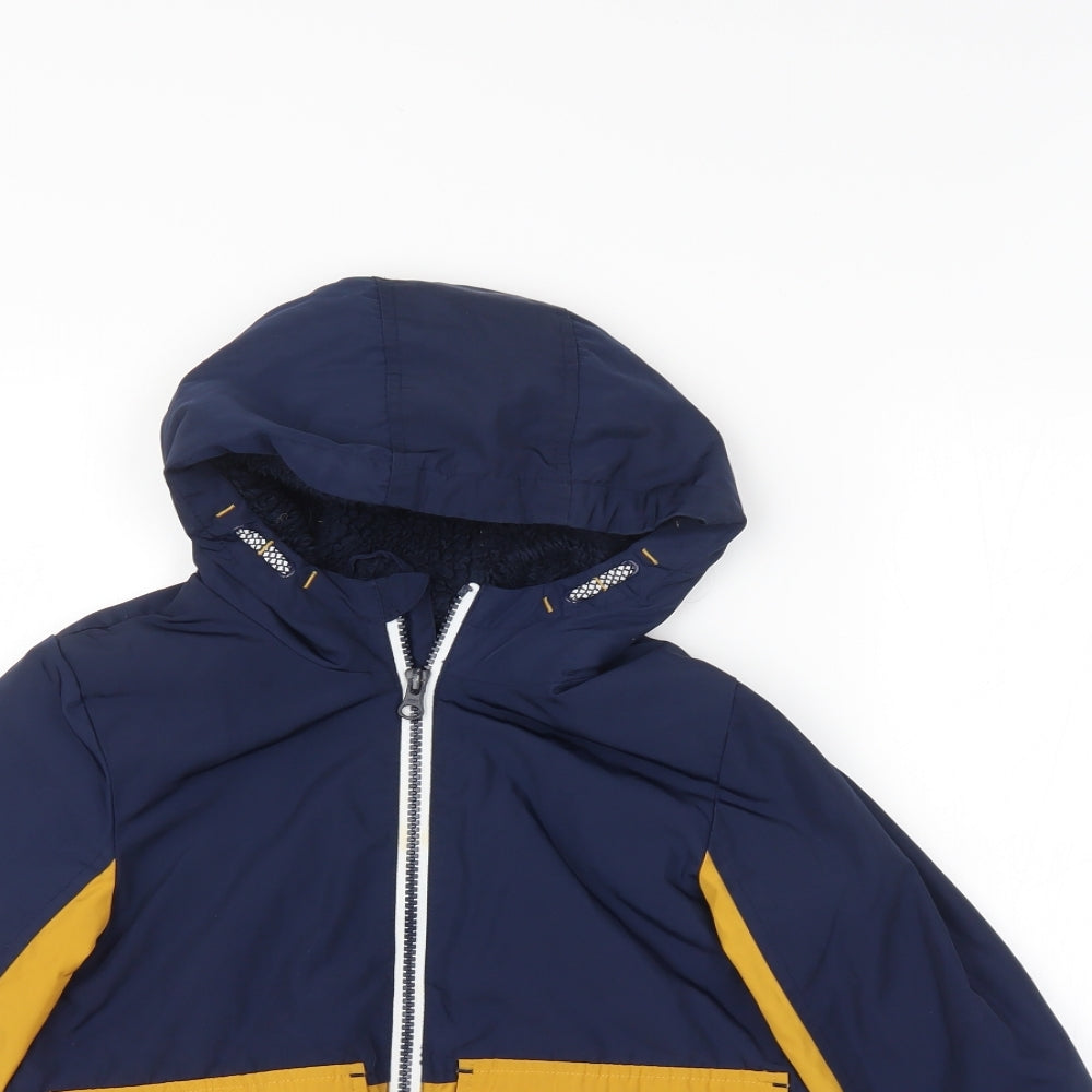TU Boys Multicoloured   Anorak Coat Size 7-8 Years