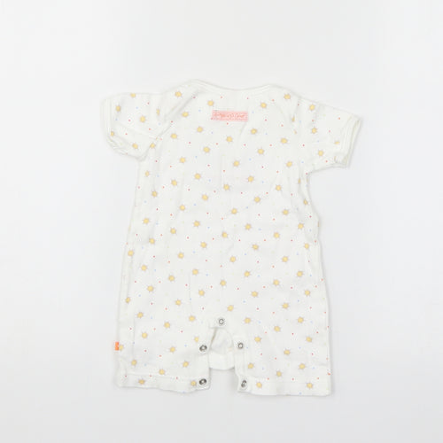 Mothercare Baby White Polka Dot  Romper One-Piece Size Newborn