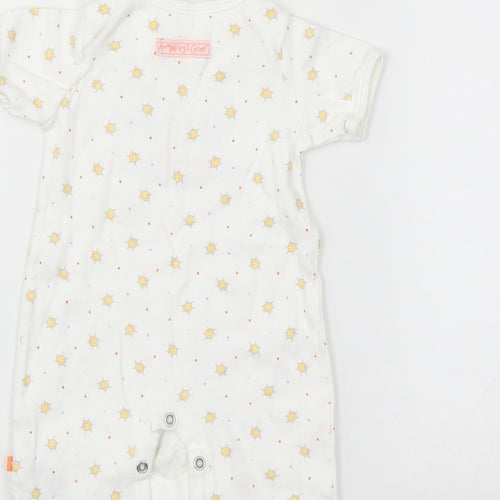 Mothercare Baby White Polka Dot  Romper One-Piece Size Newborn