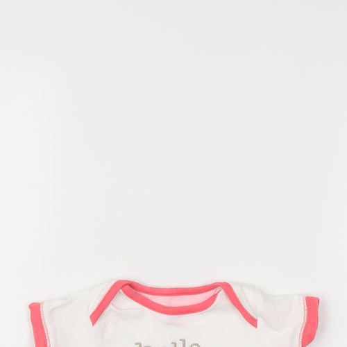Mothercare Baby White   Basic T-Shirt Size 3-6 Months