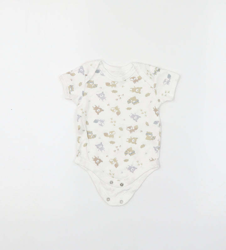 Matalan Baby White Romper One-Piece Size 3-6 Months