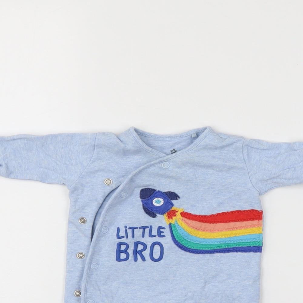 NEXT Boys Blue   Babygrow One-Piece Size Newborn