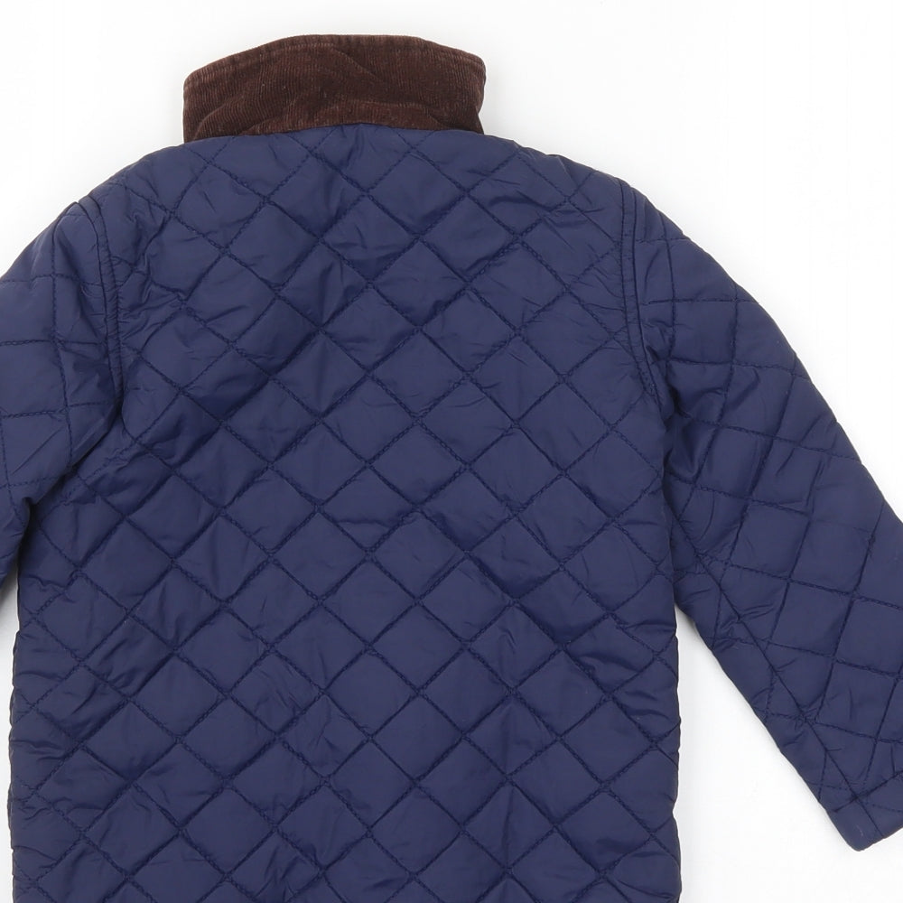 Avenue Boys Blue   Basic Coat Coat Size 3-4 Years