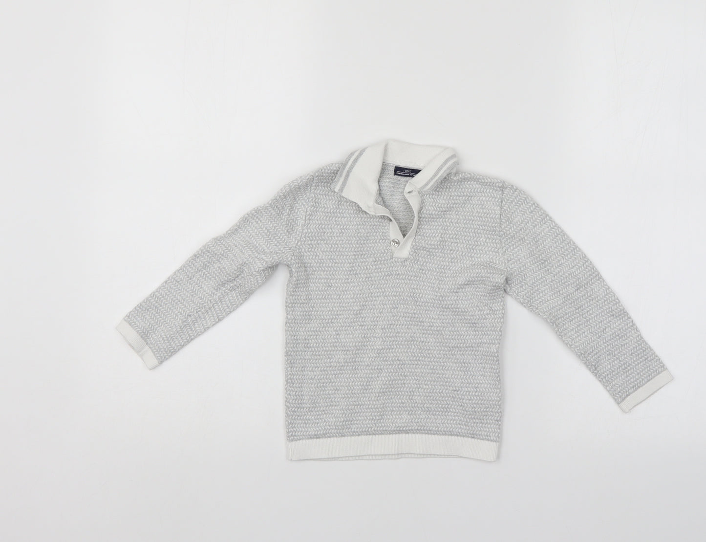 NEXT Boys Grey   Pullover Jumper Size 2-3 Years