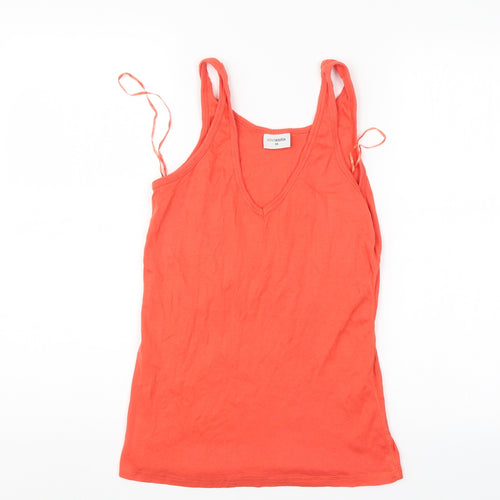 Ethel Austin Womens Orange   Basic Tank Size 18