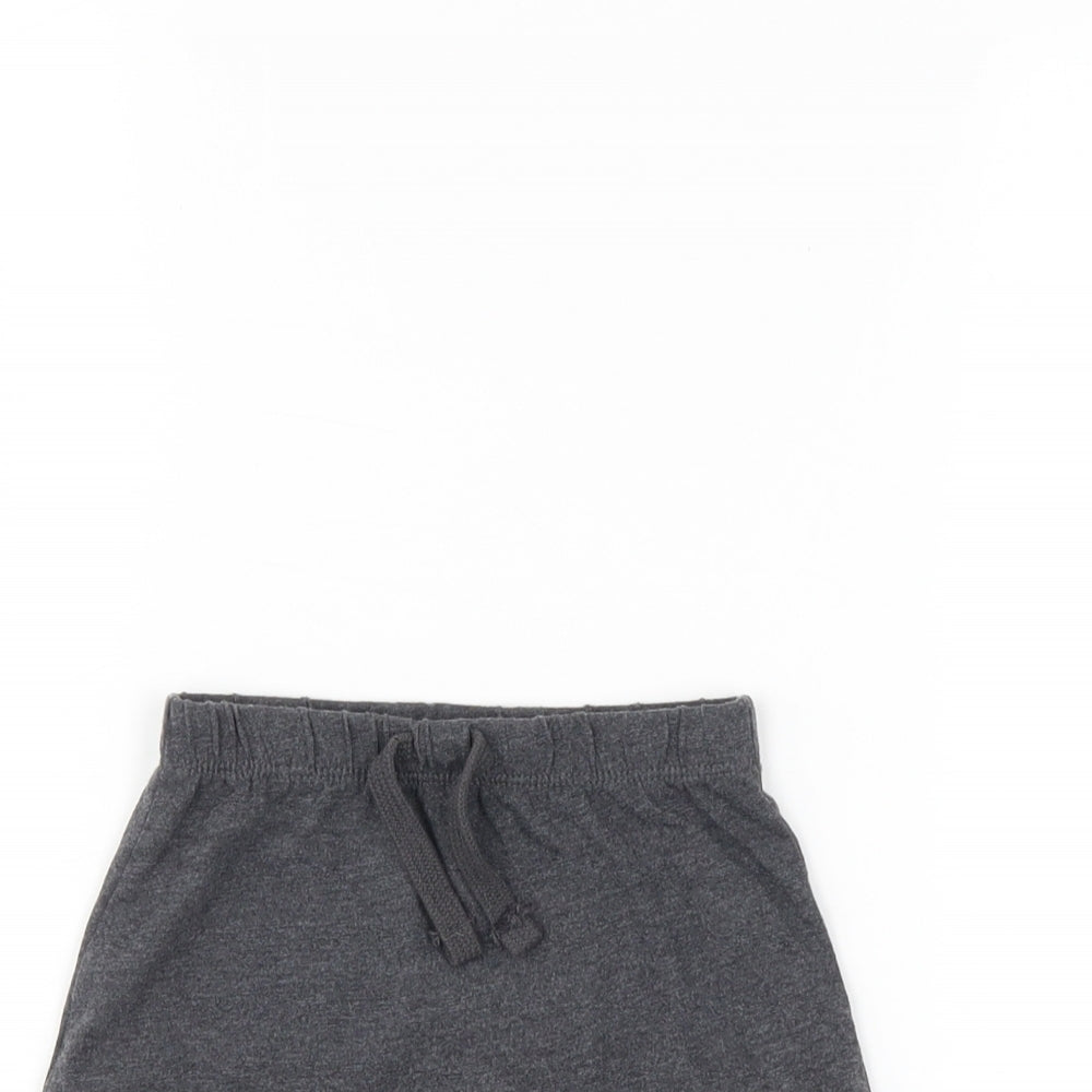 TU Boys Grey   Cropped Trousers Size 6-9 Months  - sweat shorts