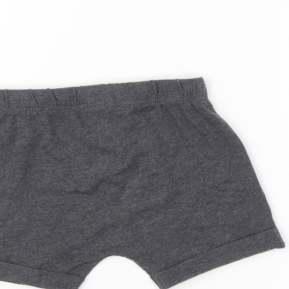 TU Boys Grey   Cropped Trousers Size 6-9 Months  - sweat shorts