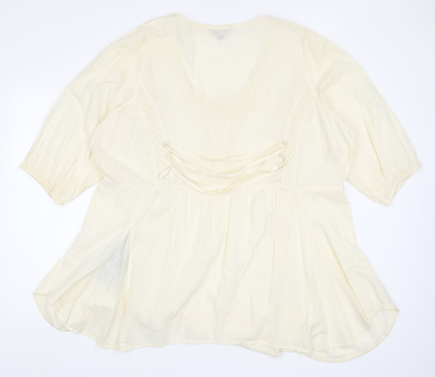 Joe Browns Womens Beige   Basic Blouse Size 24
