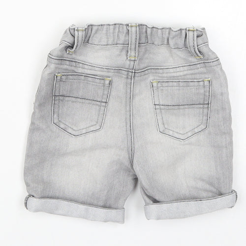 Denim Co Boys Grey  Denim Cropped Jeans Size 12-18 Months