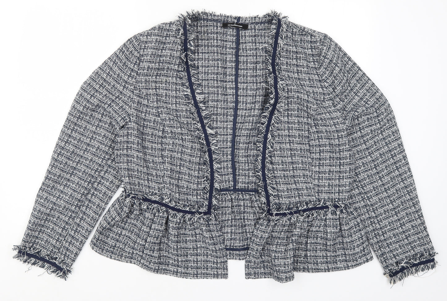 Kaleidoscope Womens Blue   Jacket  Size 18