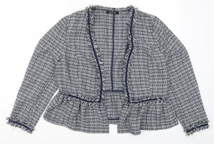 Kaleidoscope Womens Blue Jacket Size 18