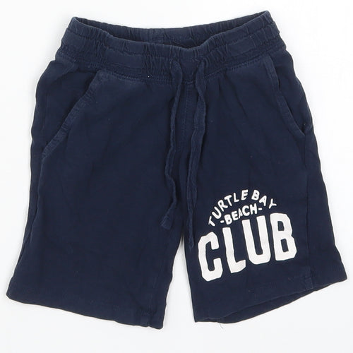 H&M Boys Blue   Sweat Shorts Size 2 Years - Turtle Beach Club