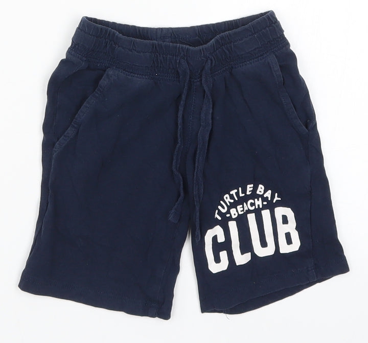 H&M Boys Blue   Sweat Shorts Size 2 Years - Turtle Beach Club