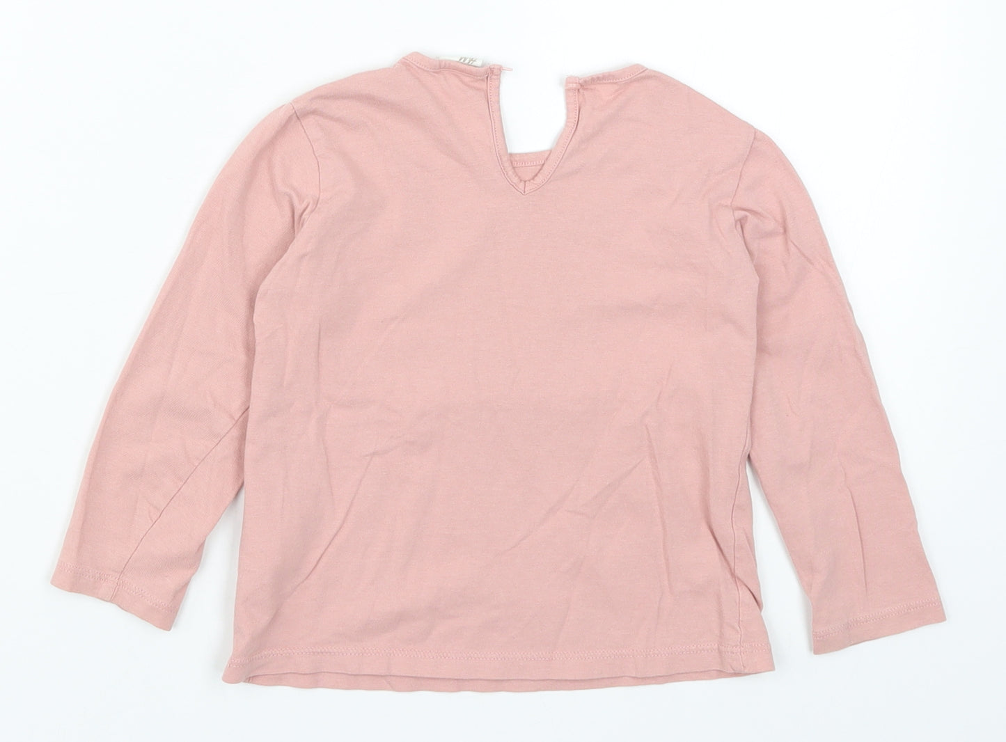 H&M Girls Pink   Basic T-Shirt Size 2-3 Years  - Love is Our Power
