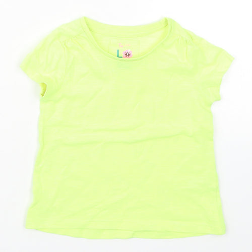 TU Girls Yellow   Basic T-Shirt Size 2-3 Years