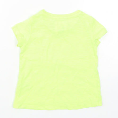 TU Girls Yellow   Basic T-Shirt Size 2-3 Years
