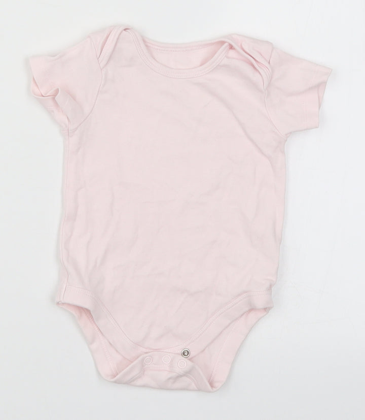 TU Girls Pink   Babygrow One-Piece Size 9-12 Months