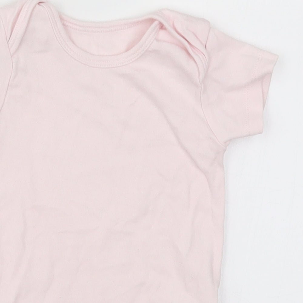 TU Girls Pink   Babygrow One-Piece Size 9-12 Months