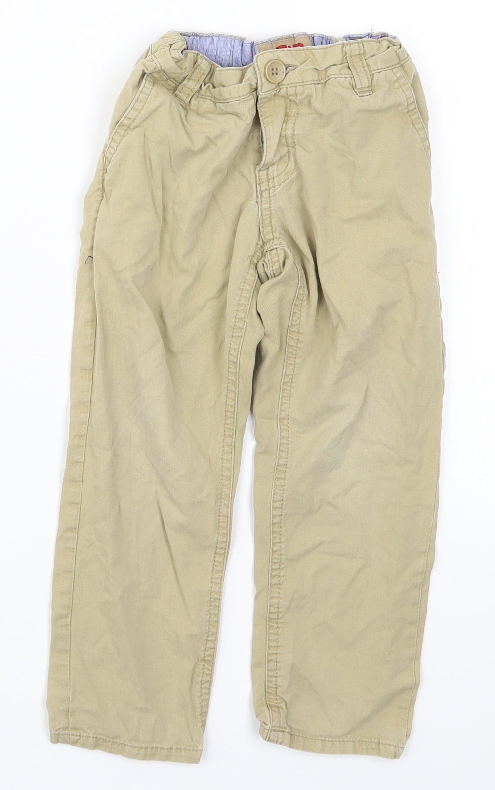 French Connection Boys Beige   Chino Trousers Size 3-4 Years