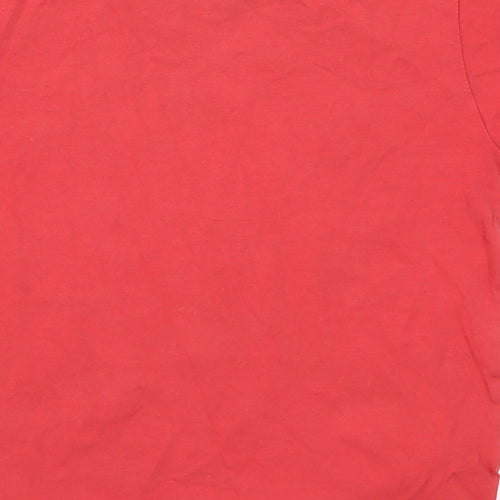 TU Boys Red   Basic T-Shirt Size 3-4 Years  - Mummy's Little Captain
