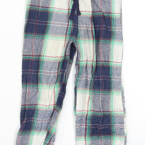 Lilt & Dan Boys Blue Check  Sweatpants Trousers Size 2-3 Years - Loungewear