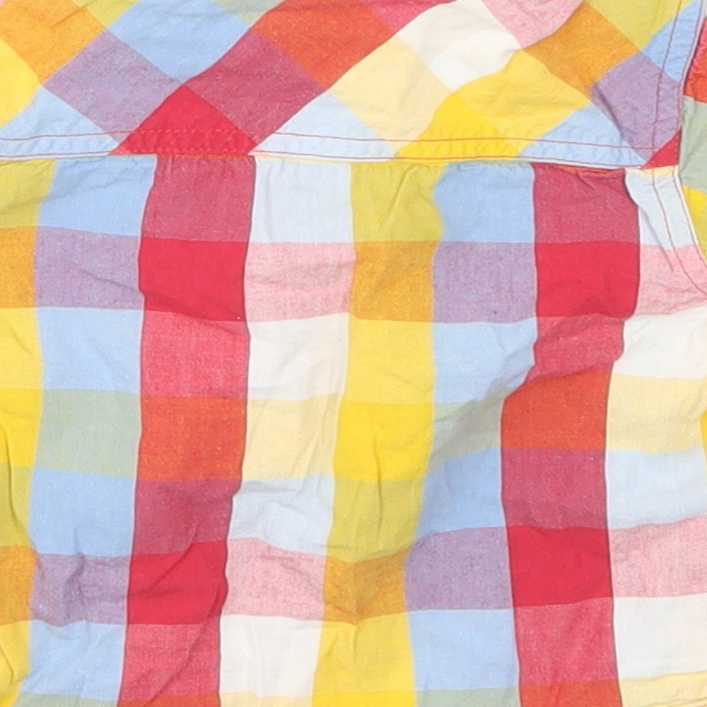 Mini Club Boys Multicoloured Check  Basic Button-Up Size 3-6 Months